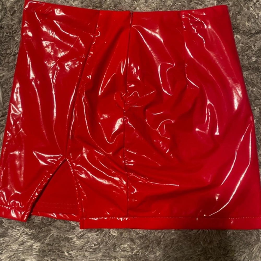 Leather skirt